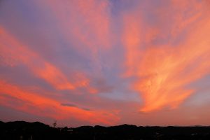 きれいな夕焼け